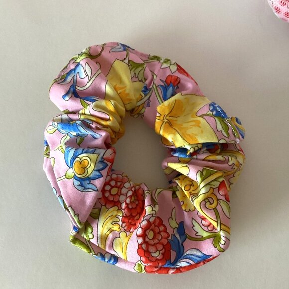 A Bundle of Handmade Makeup Pink Cosmetic Toiletry Bags Scrunchie... Vacation - Picture 6 of 9